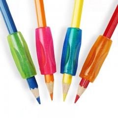 Deli 0507 Etui de maintien pour crayon avec poignée en plastique souple