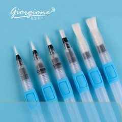 Ensemble stylo-pinceaux de 6 pièces avec tête de stylo en nylon
