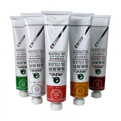 Ensemble de peinture gouache à l'huile Marise en tube d'aluminium 170ML