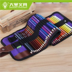 Ensemble de  50  crayons de couleur avec sac enroulable
