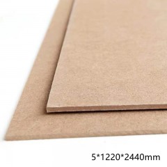 Panneau d'isolation acoustique pour meubles de classe E1 en panneaux de moyenne et haute densité
