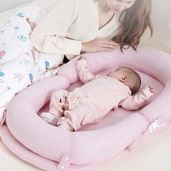 lit pour bébé pliable et portable matelas en latex à housse micro aéré anti transpirant