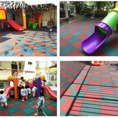 Dalle en caoutchouc pour salle de sport Absorpant les chocs