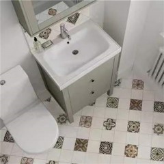 Papier de sol autocollant étanche pour la cuisine et salle de bain