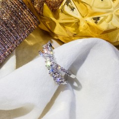 Bague Zircon avec ouverture bijoux pour femmes