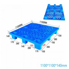 Palette en plastique à neuf pieds
