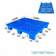 Palette en plastique à neuf pieds