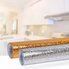 Autocollants résistant à l'huile pour cuisine étanche ,aluminisé résistant à la haute température