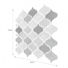 Papier auto-adhésifs pour mur Imperméable à l'huile pour la cuisine et salle de bain
