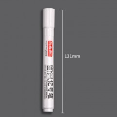 Marqueur blanc étanche à pointe en fibre 5mm 10pcs/boîte