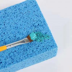 Éponge absorbante pour la peinture avec gros pores
