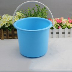 Seau de lavage de stylo en plastique couleur portable (grande taille)