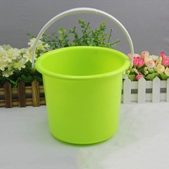 Seau de lavage de stylo en plastique couleur portable (grande taille)