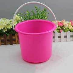 Seau de lavage de stylo en plastique couleur portable (grande taille)