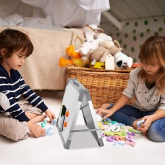 Tableau blanc  pliant à double face pour enfants