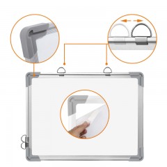 Tableau blanc suspendu à double face  pour enfants à domicile