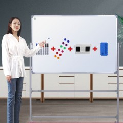 Tableau blanc magnétique mobile