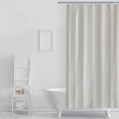 Rideau de douche en imitation de lin imperméable et résistant à la moisissure 180 * 180cm