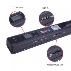 Scanner à main ISCAN Portable HD Couleur A4