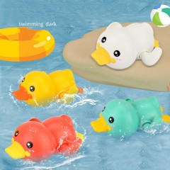Jouets de bain pour enfants - Canard mécanique à remontoir
