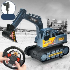 Jouets excavatrice électrique pour enfants avec télécommande