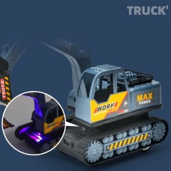Jouets excavatrice électrique pour enfants avec télécommande