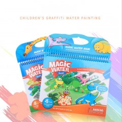 Carnet de graffiti pour enfants + stylo aquatique réutilisable