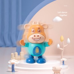 Jouets pour enfants modèle de la vache électrique et lumineux avec la music