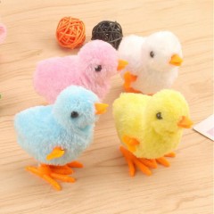 Jouet modèle de poussin en peluche sans batterie