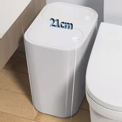 Poubelle en plastique PP avec couvercle double baril type de pression