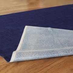 Rideau de porte de style japonais bleu 85 * 150cm