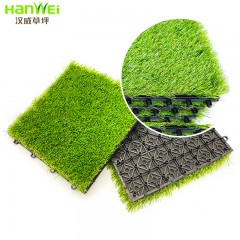 Tapis de pelouse artificielle coussin carré épissé