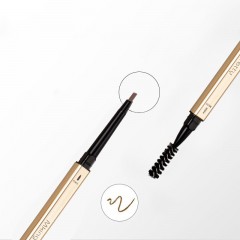Petit crayon à sourcils à baguettes dorées pour filles