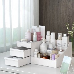 Boîte de rangement cosmétique tiroir type plastique