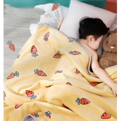 Couverture pour enfant double couche douce et confortable