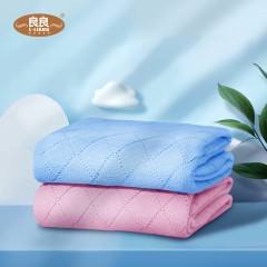 Couverture bébé en fibre de bambou 125 * 115cm