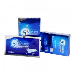 5D Kit de blanchiment de dent en bandes autocollantes