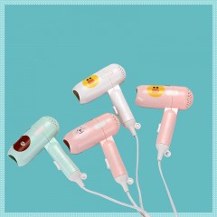 Mini sèche-cheveux pliable petite puissance 400W deux vitesses
