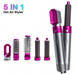 Brosse à lisser et à air chaud 5 en 1