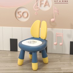 Tabouret rond en plastique épais pour bébé