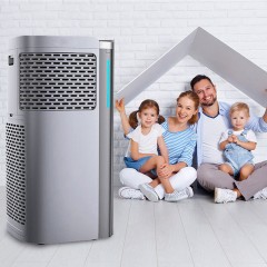 Purificateur d'air à couche de filtre nano tactile