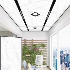 Plafonnier en aluminium intégré pour cuisine Balcon Salle de bain