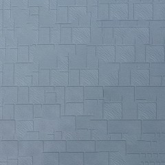 Panneau mural isolant décoratif en métal sculpté