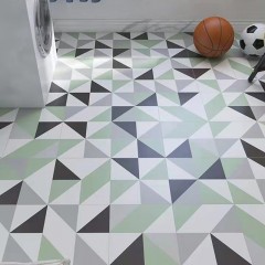 Carreaux antidérapants de couleur vert créatif