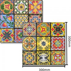Carreaux  vintage peints à la main