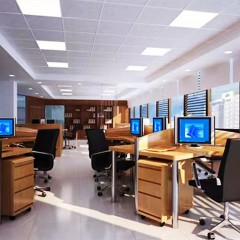 Plafond  intégré en aluminium benlanc pur