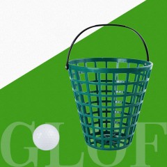 Panier de ramassage de balles de golf grand modèle