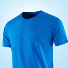 T-shirt de sport à col rond à séchage rapide