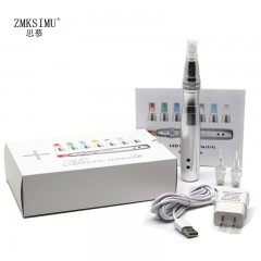 Appareil électrique de soins de la peau à micro-aiguilles rechargeable à usage domestique