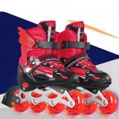 Patins à roulettes pour débutants réglables Hommes Femmes Adultes